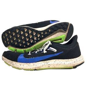 Nike Quest 2 SE-Men's 9.5 -Black & Racer Blue -Running/Jogging Shoes- CJ6185-001